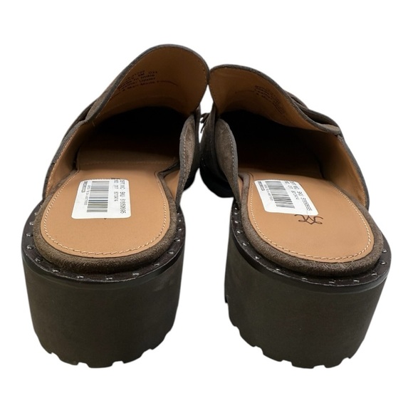 Johnston & Murphy Women's Alice Fringe Mule Slip On Gray Suede NWOB 9.5 - Picture 9 of 14